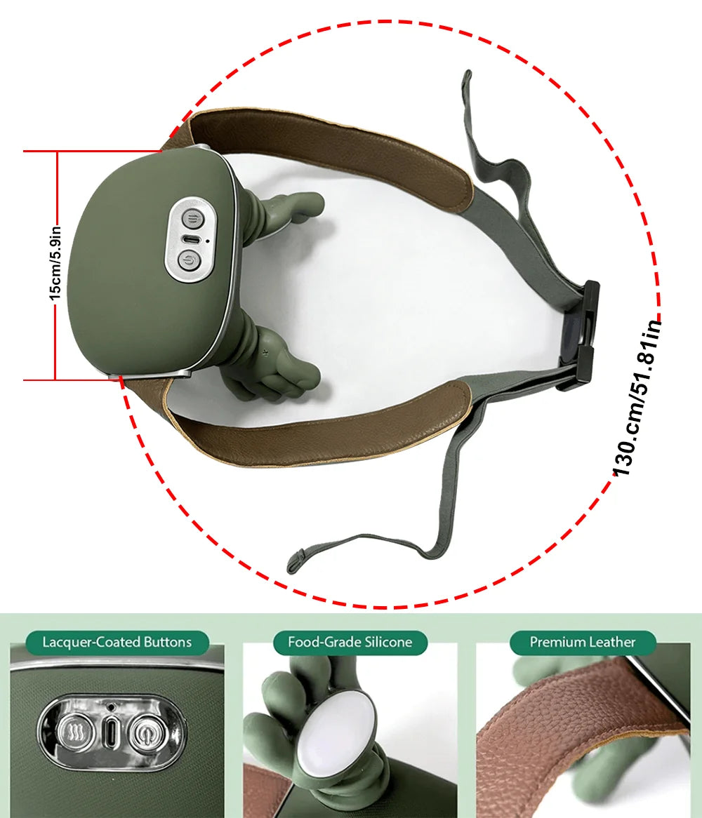 Masajeador Cervical Vital Knead 4D | Amasado con Calor y Sin Cables