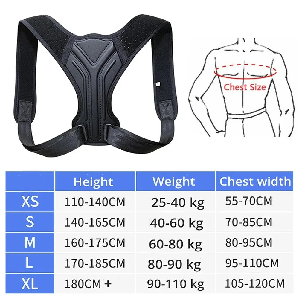 Corrector de Postura Vital Align | Soporte Ajustable de Hombros y Clavícula